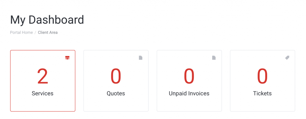 client area services