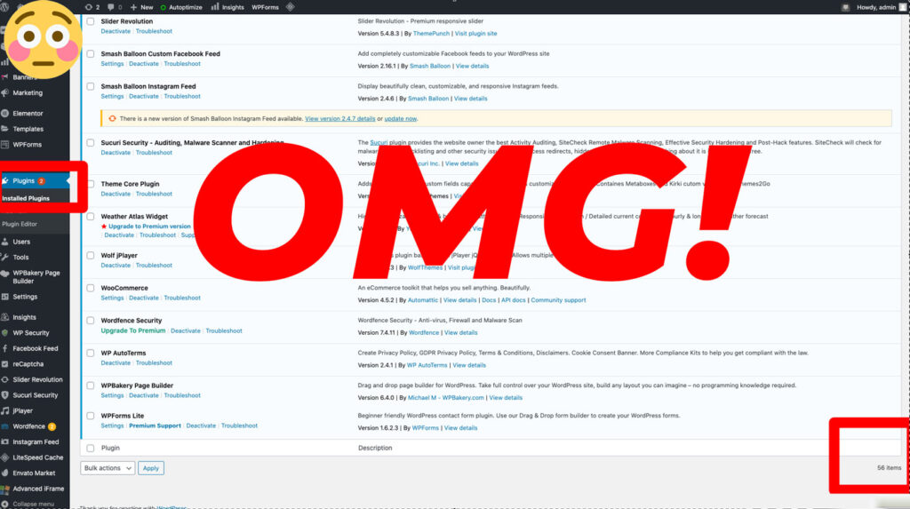 plugins performance horror