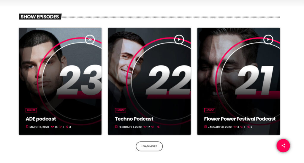 podcast and episodes