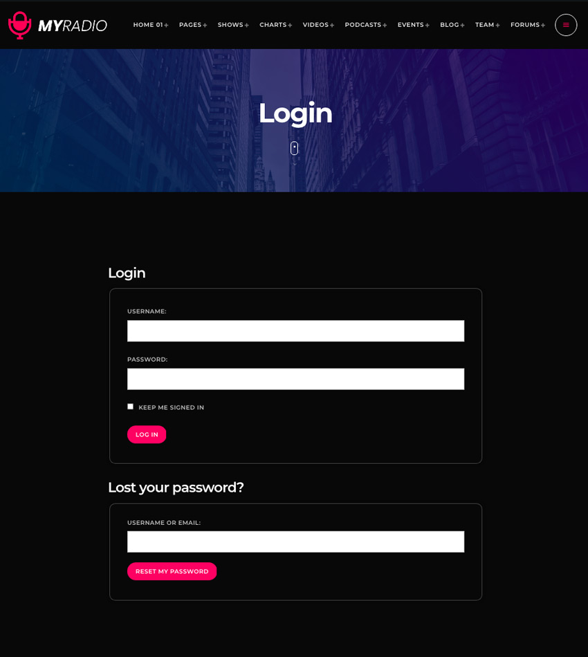 radio station wordpress forum with bbpress