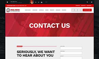 Demo 04 – Business and news radio template [Radio WordPress Theme demo] Contacts