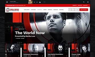 Demo 04 – Business and news radio template [Radio WordPress Theme demo] Shows schedule