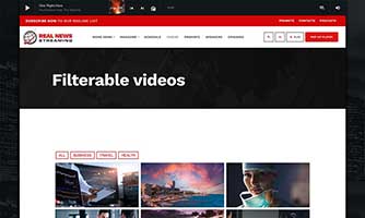 Demo 04 – Business and news radio template [Radio WordPress Theme demo] Videos