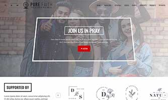 Demo 05 – Church, gospel and community radio template [Radio WordPress Theme demo] Home 02