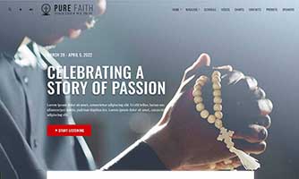 Demo 05 – Church, gospel and community radio template [Radio WordPress Theme demo] Home 04