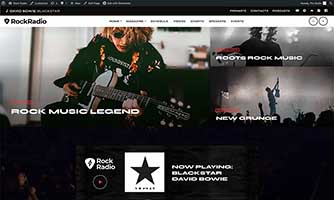 Demo 08 – Rock and Metal radio template [Radio WordPress Theme demo] Home 04