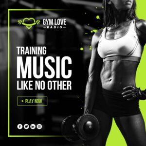 Instagram post story gym radio station template