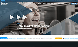 Demo 10 – Blue City Radio [Radio WordPress Theme demo] Radio Station Website Template Home 06