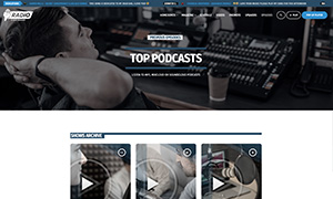 Demo 10 – Blue City Radio [Radio WordPress Theme demo] Podcast