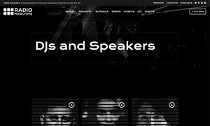 Demo 11 – Maschine FM – Techno Radio [Radio WordPress Theme demo] Dj archive