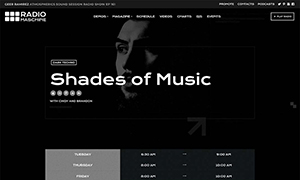 Demo 11 – Maschine FM – Techno Radio [Radio WordPress Theme demo] Radio show
