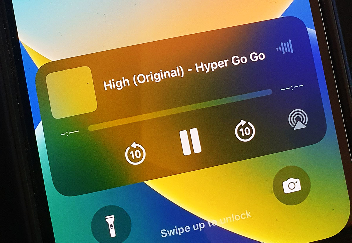 lock screen audio play bluetooth streaming