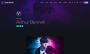 Demo 15 – Circle Radio – Pop Radio website template [Radio WordPress Theme demo] Team member