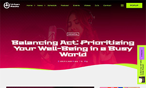 Demo 24 – Urban Radio – Reggaeton Radio Website Template [Radio WordPress Theme demo] Single Post