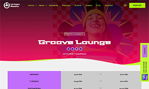 Demo 24 – Urban Radio – Reggaeton Radio Website Template [Radio WordPress Theme demo] Single Show