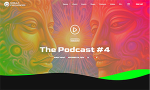 Demo 27 – Nebula Frequencies – Trance Radio Website Template [Radio WordPress Theme demo] Single Podcast