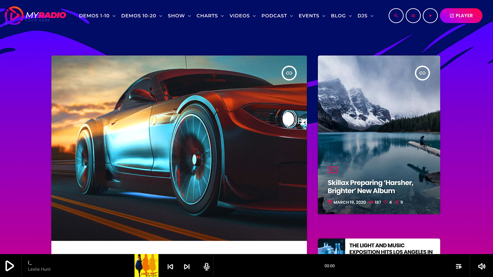 radio station website multipurpose homepage template 03