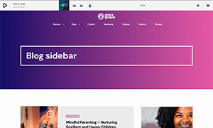 Demo 30 – Grace Gospel Radio Website Template [Radio WordPress Theme demo] Blog sidebar