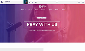 Demo 30 – Grace Gospel Radio Website Template [Radio WordPress Theme demo] Sermons