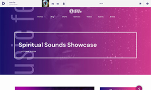 Demo 30 – Grace Gospel Radio Website Template [Radio WordPress Theme demo] Single Event