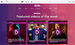 Demo 30 – Grace Gospel Radio Website Template [Radio WordPress Theme demo] Videos