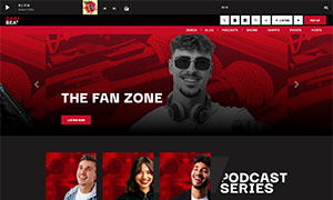 Demo 37 – Dark Beat Radio Website Template [Radio WordPress Theme demo] Podcast 02