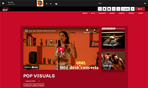 Demo 37 – Dark Beat Radio Website Template [Radio WordPress Theme demo] Single video