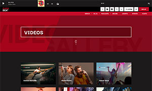 Demo 37 – Dark Beat Radio Website Template [Radio WordPress Theme demo] Videos