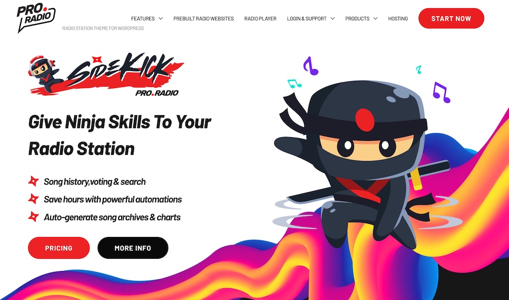 Pro Radio Sidekick plugin