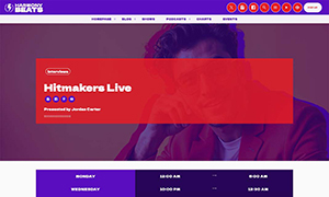 Demo 42 – Harmony Beats Radio Website Template [Radio WordPress Theme demo] Radio show website template