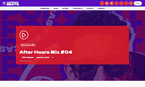 Demo 42 – Harmony Beats Radio Website Template [Radio WordPress Theme demo] Podcast website template