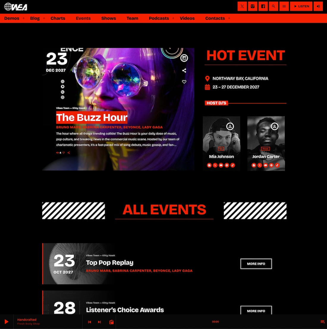 events wordpress plugin