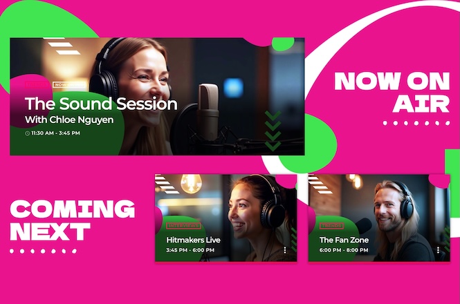 pro radio templates 09 shows section