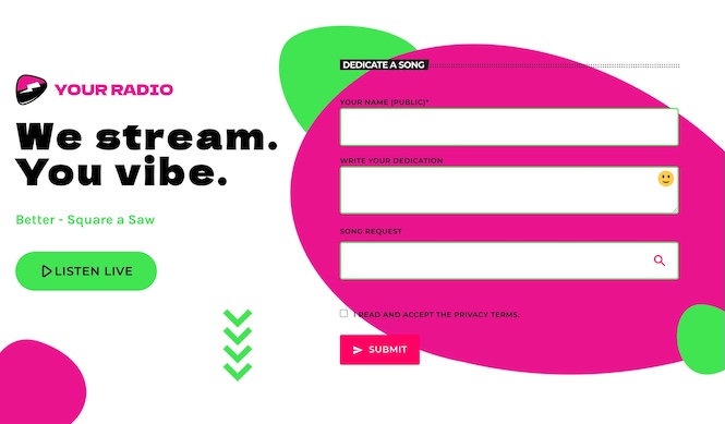 radio website template 09 footer